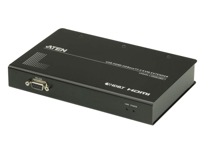 Aten KVM-Extender CE820 Set USB HDMI HDBaseT 2.0 KVM Extender (4K bei 100 m)