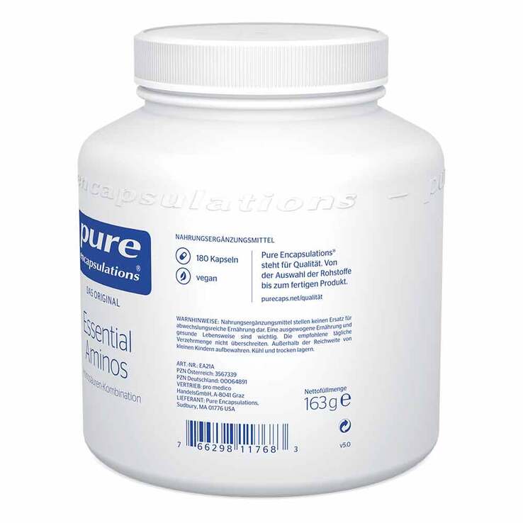 Pure Encapsulations Essential Aminos Kapseln, 180 St