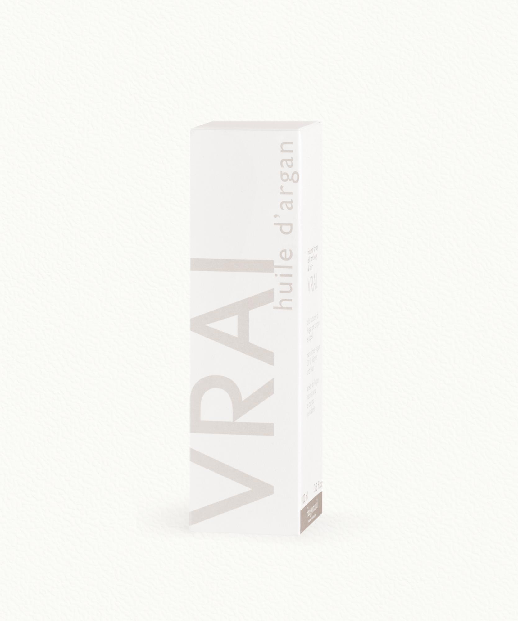 VRAI  Huile d'Argan naturelle pour le corps & les cheveux - 100ml
