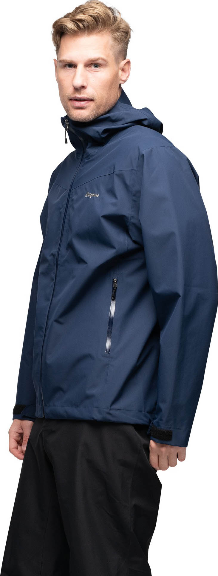 Essentials Shell 2.5L Jacket Herre Navy Blue