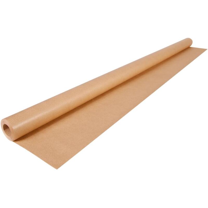 Kraft vergé rouleau 1x10m 120g