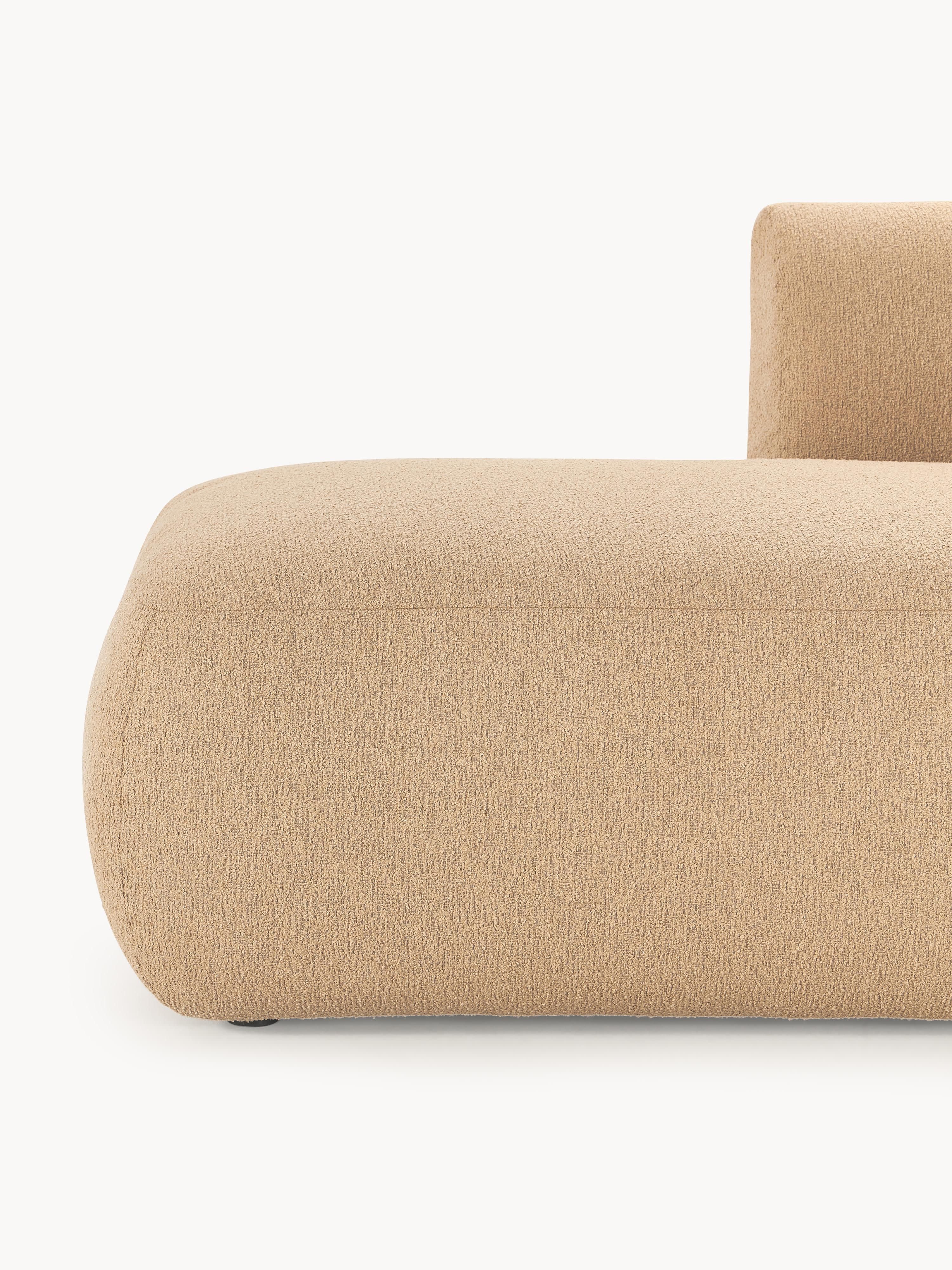 Modulaire bouclé hoekbank Sofia (4-zits)