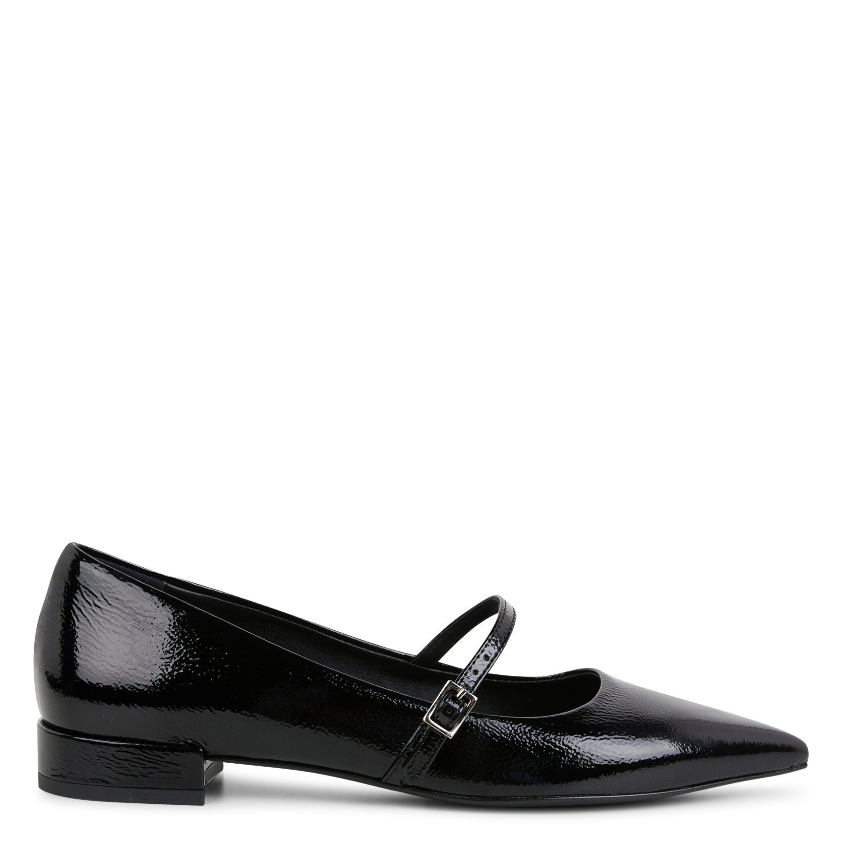 FREDERICA - Ballerines en cuir vernis | Noir