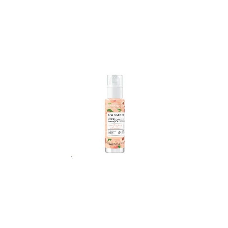 Bielenda ECO SORBET Serum-booster do twarzy nawilżająco-odżywcze Brzoskwinia 30 ml