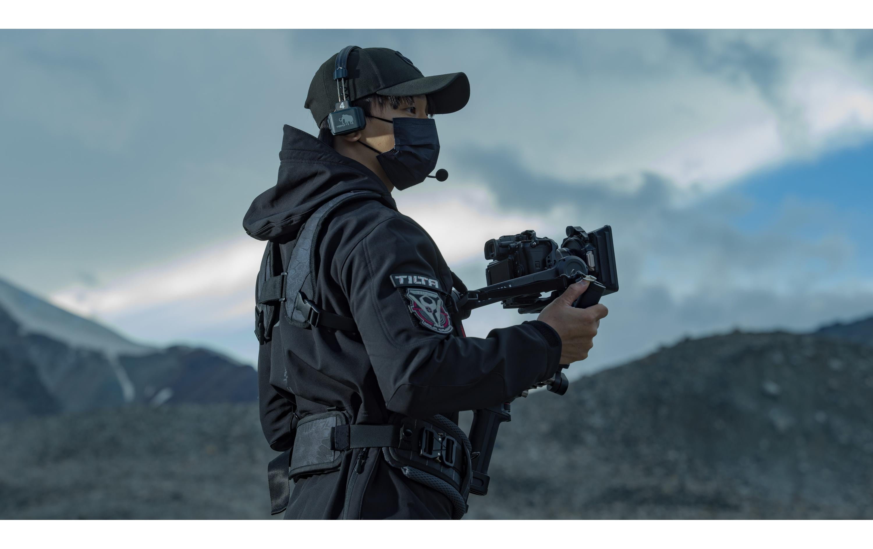 Lightweight Gimbal Support Vest<br>Leichte Gimbal-Support-Weste zur Unterstützung kleinerer Handheld-Gimbals für längere Zeiträume