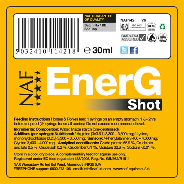 NAF EnerG Shot 3-Pack