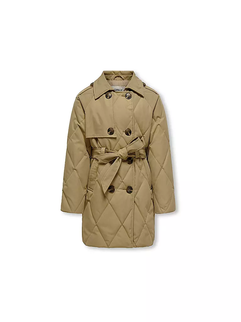 ONLY Mädchen Steppmantel KOGMAUDA beige