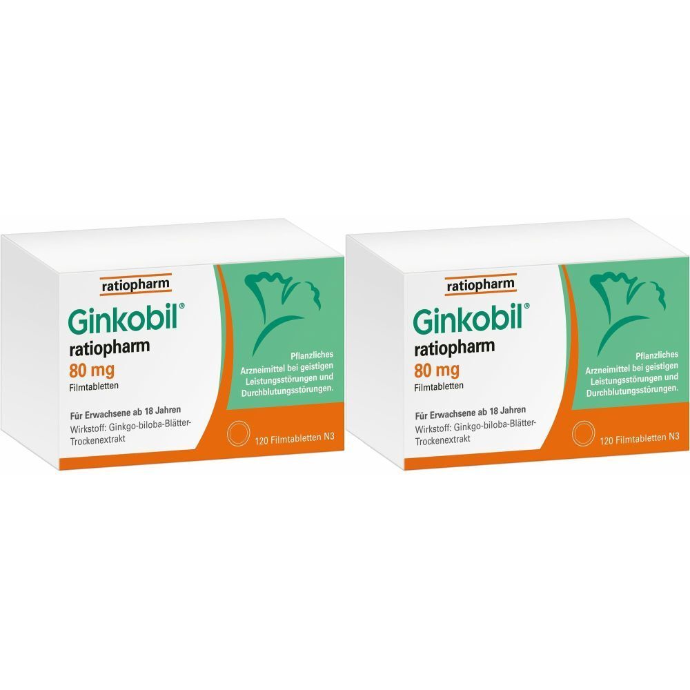 Ginkobil® ratiopharm 80 mg