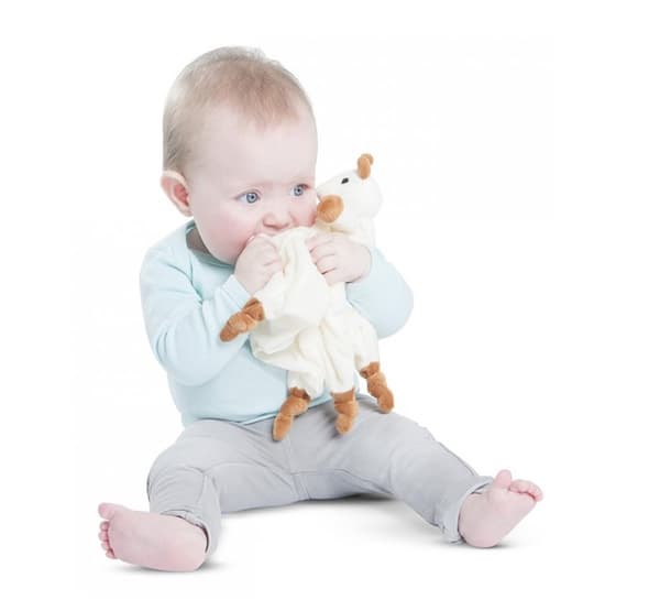 VULLI set Sophie la Girafe + comforter with pacifier holder 000003