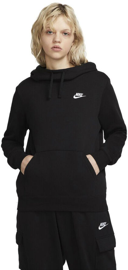 Nike Sportswear Club Fleece Funnel Haettetroje Sort