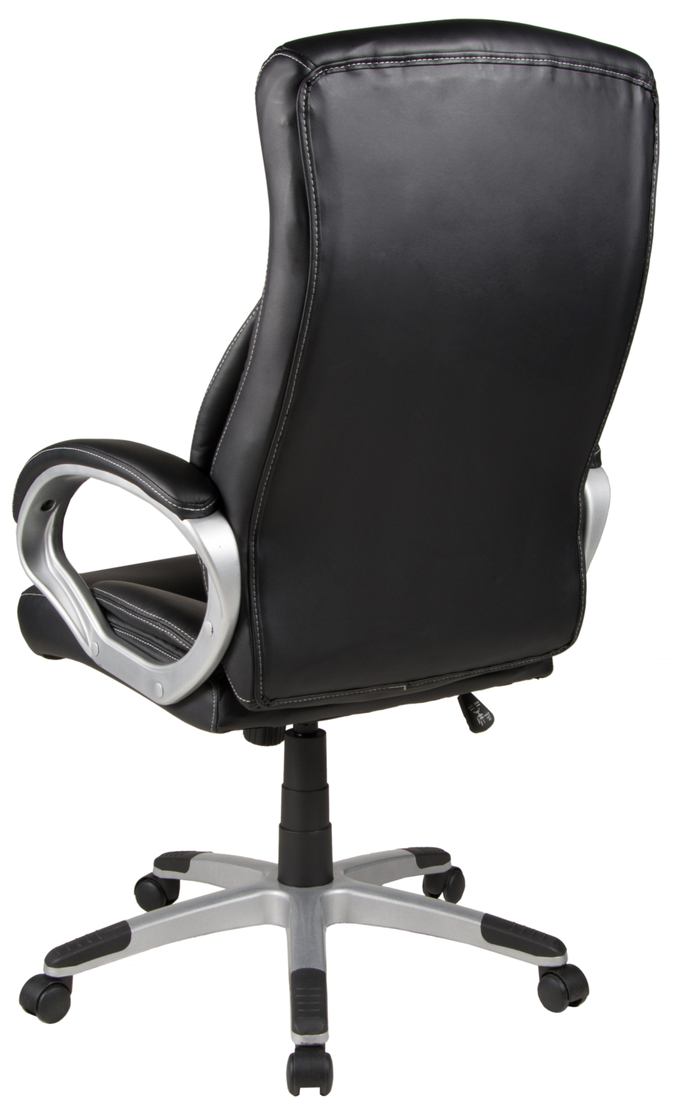 Chefsessel - schwarz - Lederoptik