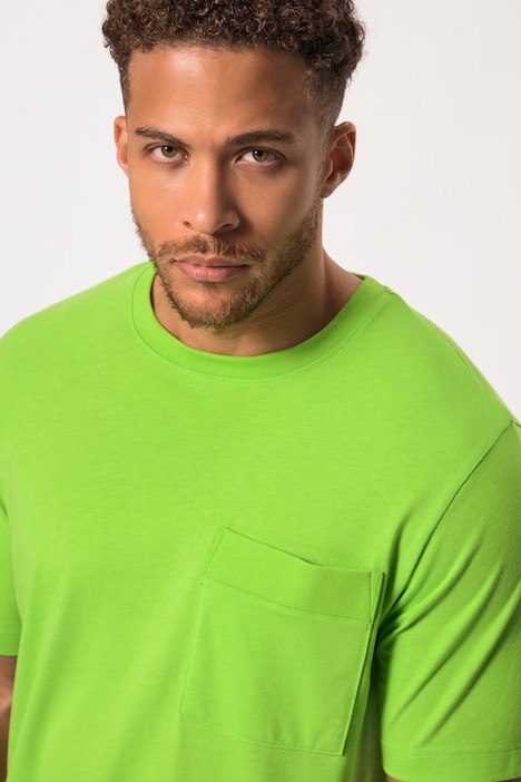 STHUGE T-Shirt, Halbarm, Brusttasche, Rundhals, bis 8 XL