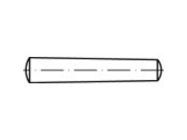 TOOLCRAFT TO-5357367 Keglesøm 10 mm Rustfrit stål A1 1 stk