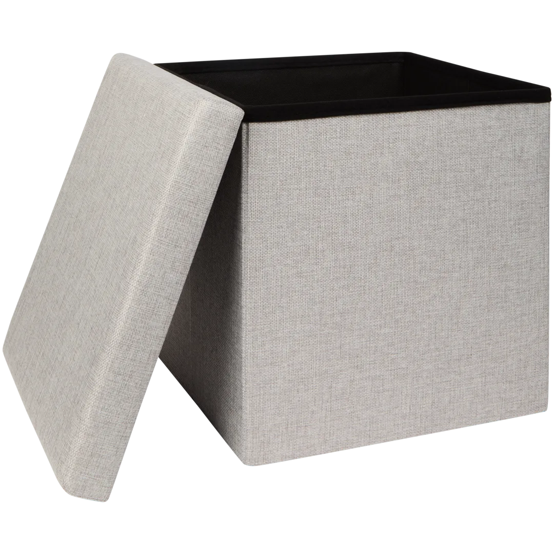 Opbergpoef 38 x 38 x 37,5 cm | diverse kleuren