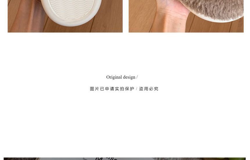 Dalli Daisy - Label Applique Fluffy Slippers
