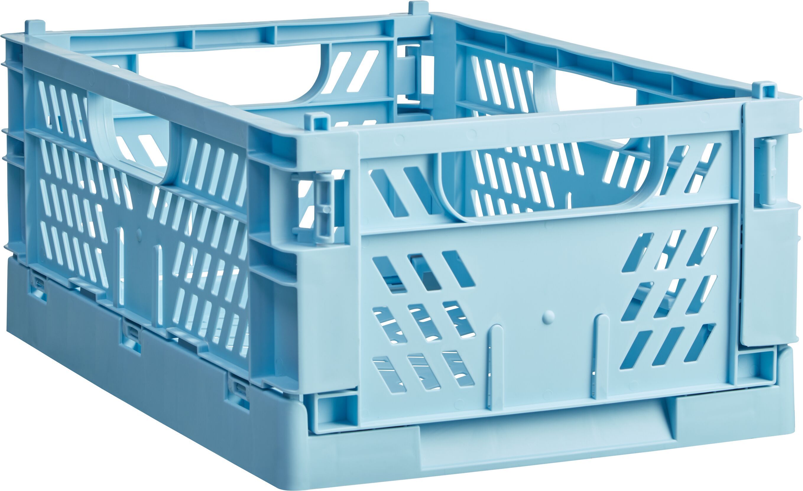 FELIX L Klappbox - Hellblau / B: 50.3 cm x T: 33.2 cm x H: 5.7 cm