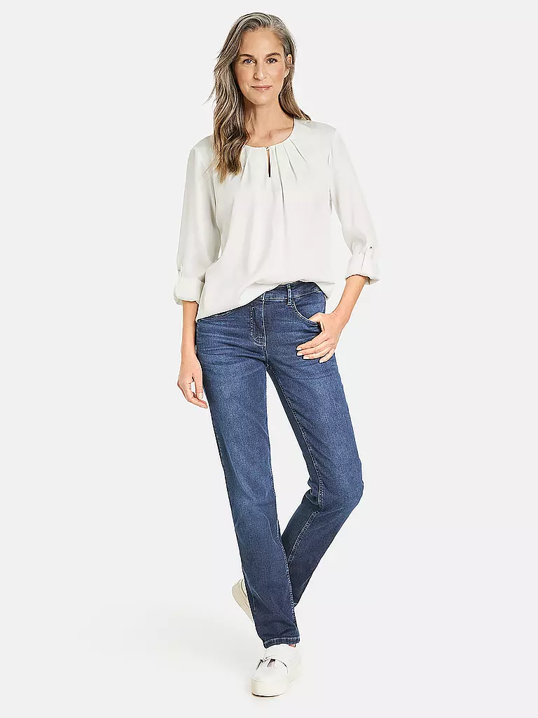 GERRY WEBER Jeans Slim Fit  dunkelblau