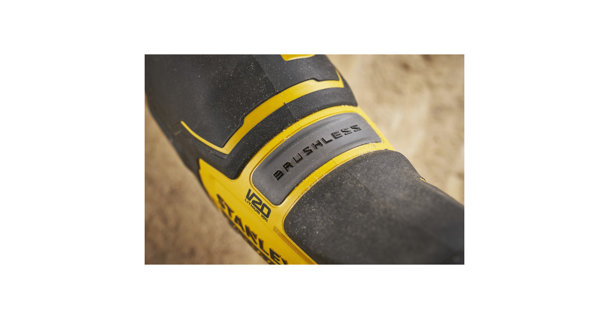 StanleyBrushless V20 18V FATMAX reciprozaag  (Zwart/geel, Accu, oplader en koffer inbegrepen)