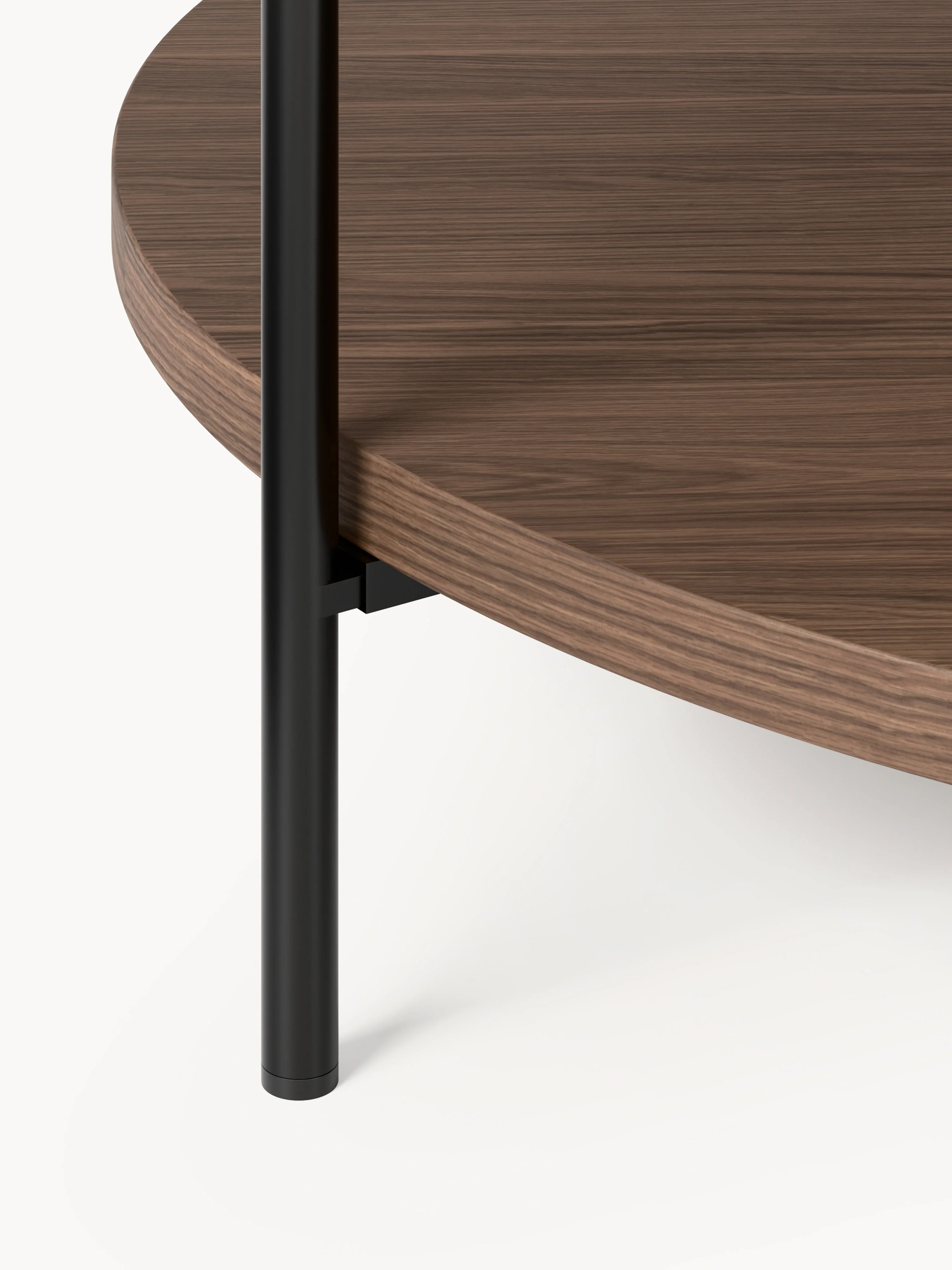 Ronde houten salontafel Renee