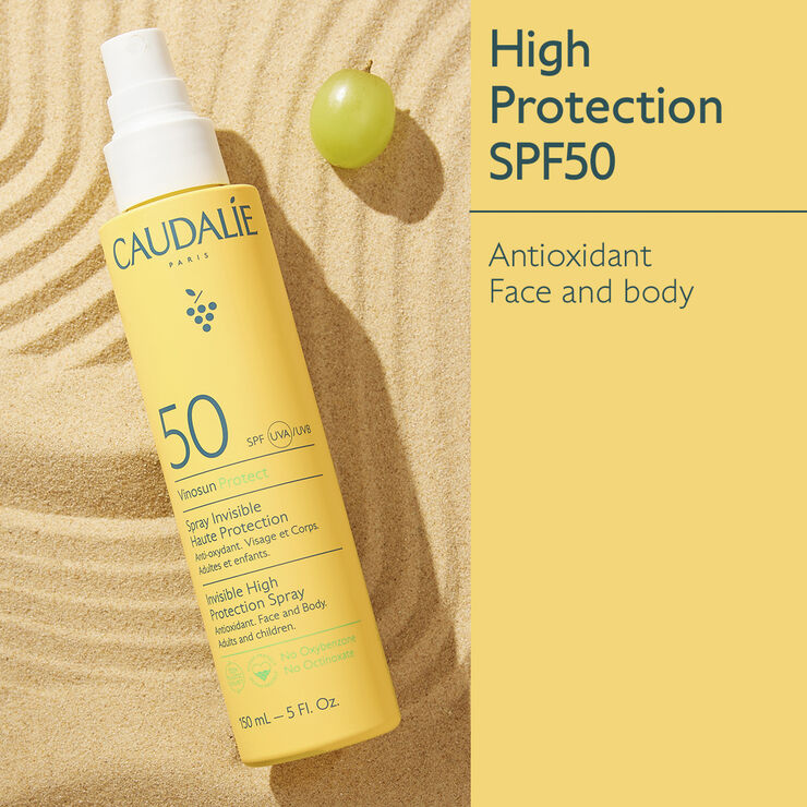 Caudalie Caudalíe Vinosun Invisible High Protection Spray SPF50 150 ml