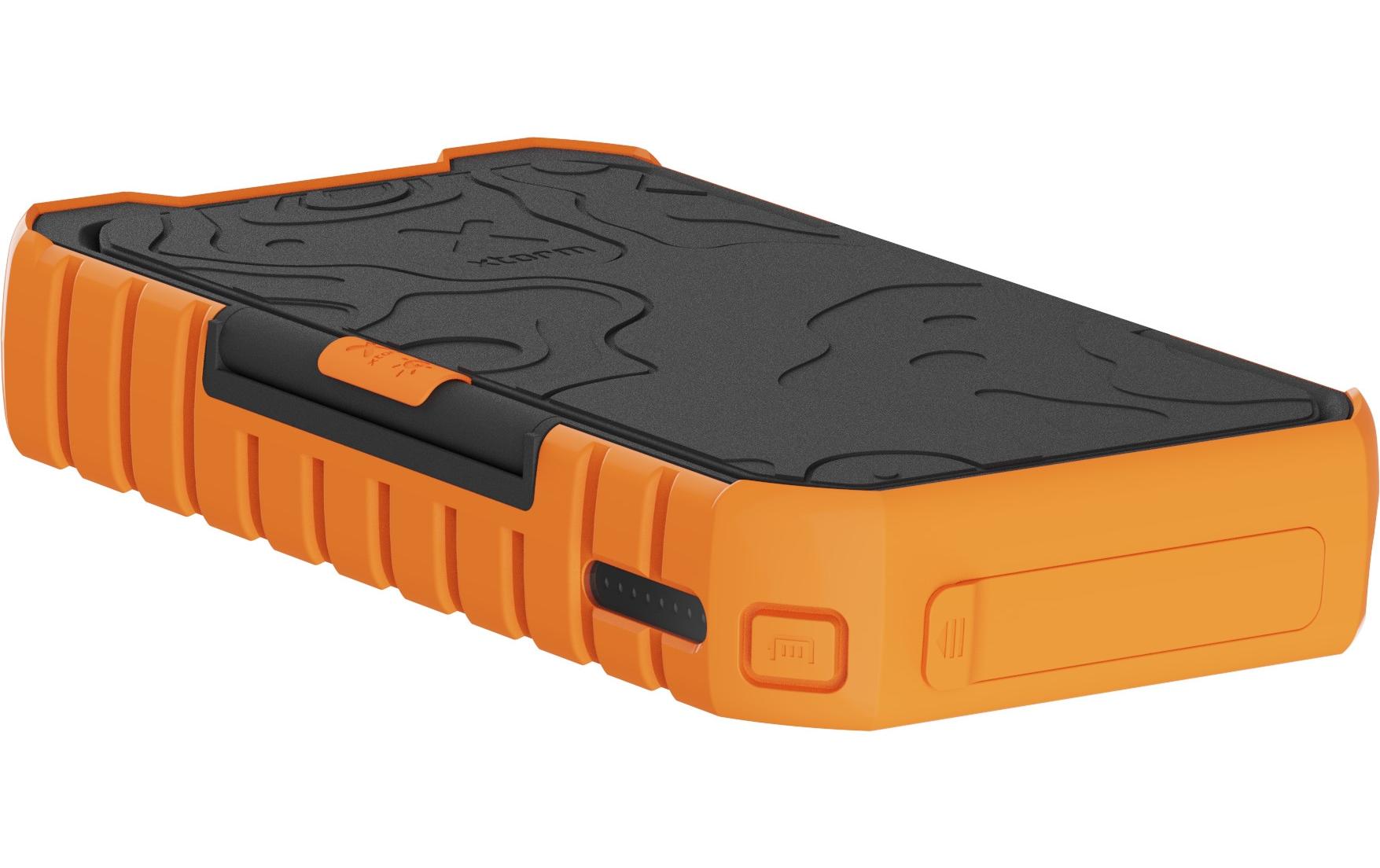 Powerbank Solar Power XR203 10000 mAhFaltbares 20-W-Solarmodul mit drei USB-Ladeanschlüssen