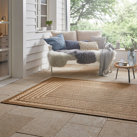 Jute Vloerkleed Woods - Mokka