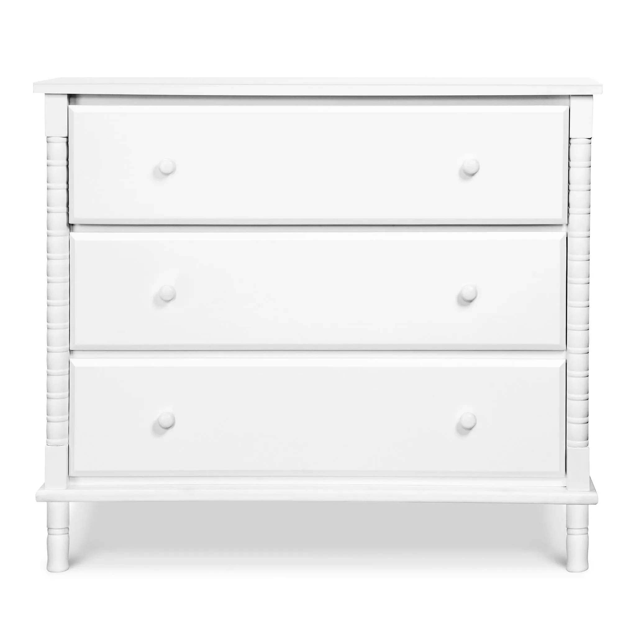 DaVinci Bureau 3 Tiroirs Jenny Lind Spindle - Blanc