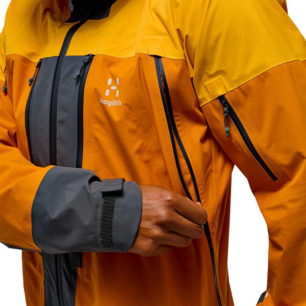 Veste ski de randonnée HAGLÖFS L.I.M TOURING PROOF JACKET MEN SUNNY YELLOW/DESERT YELLOW