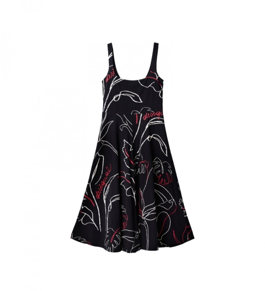 Vestido Desigual Cambridge Preto