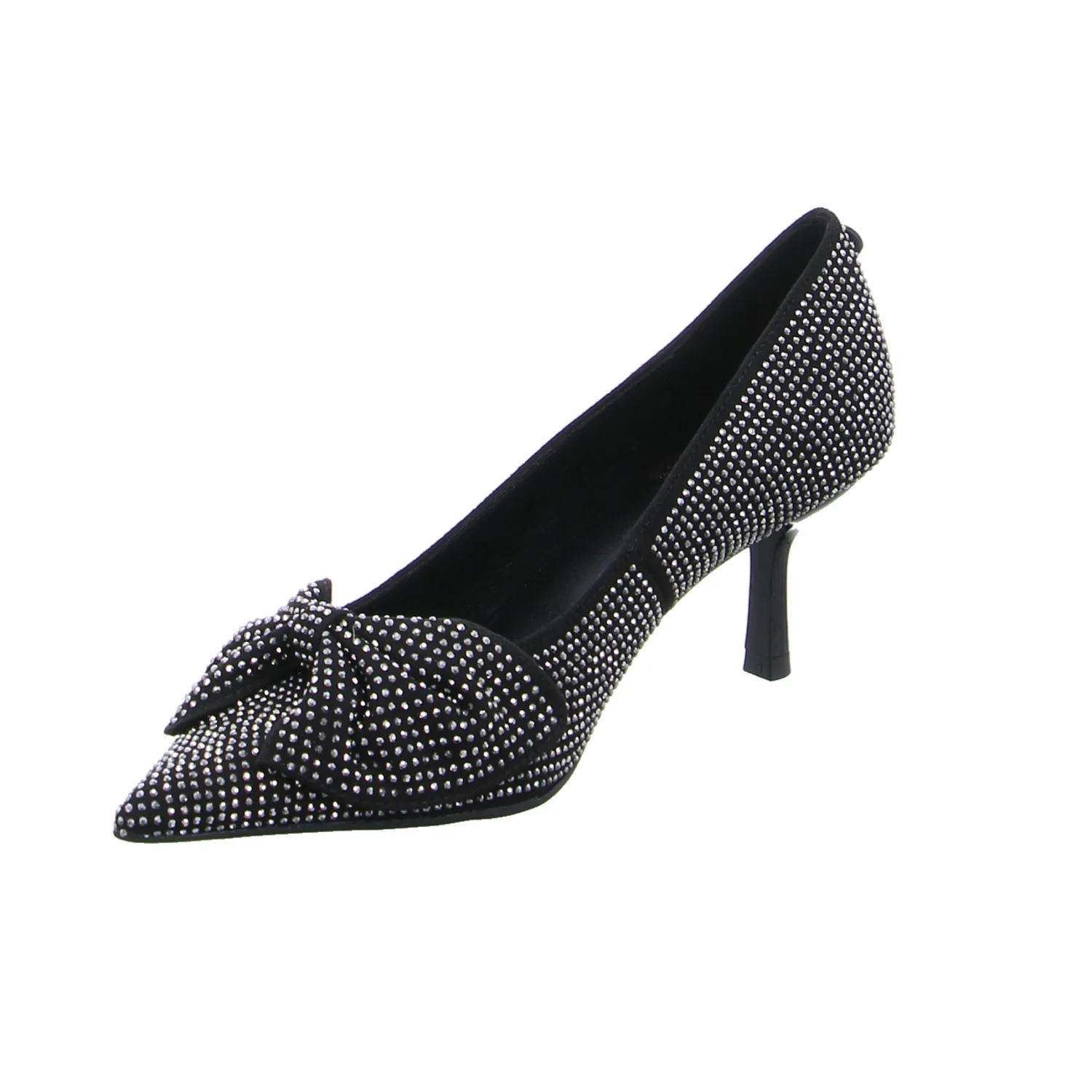 LA STRADA Pumps Schwarz Lederimitat