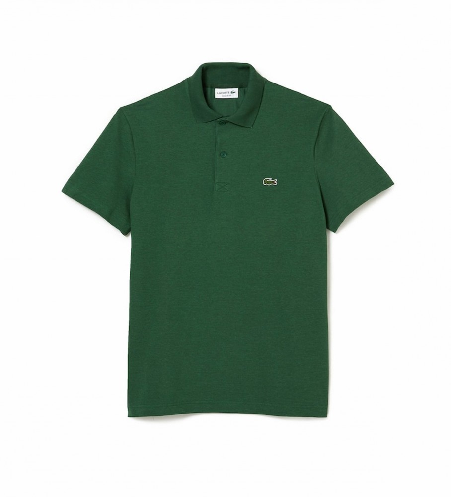 Polo Lacoste de corte regular verde