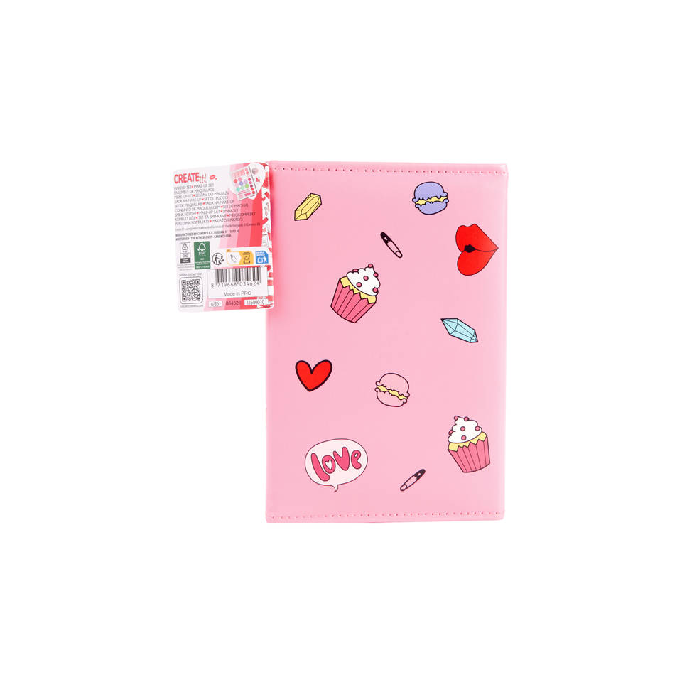 Create It! make-up boek met magneetsluiting