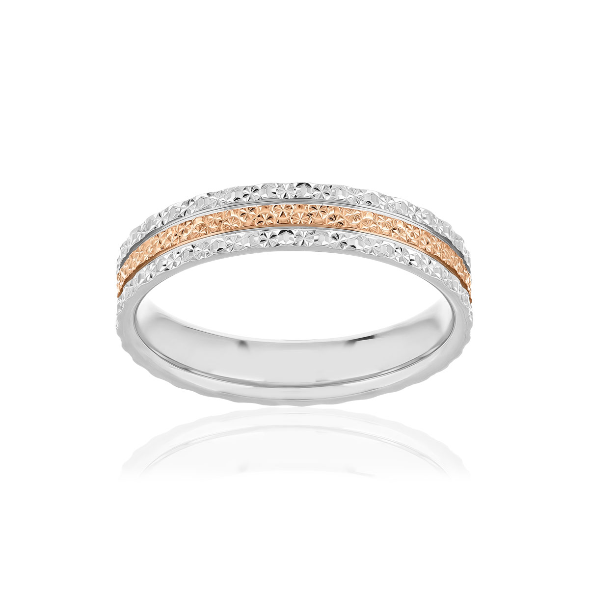 Alliance 2 ors 750 rose et blanc