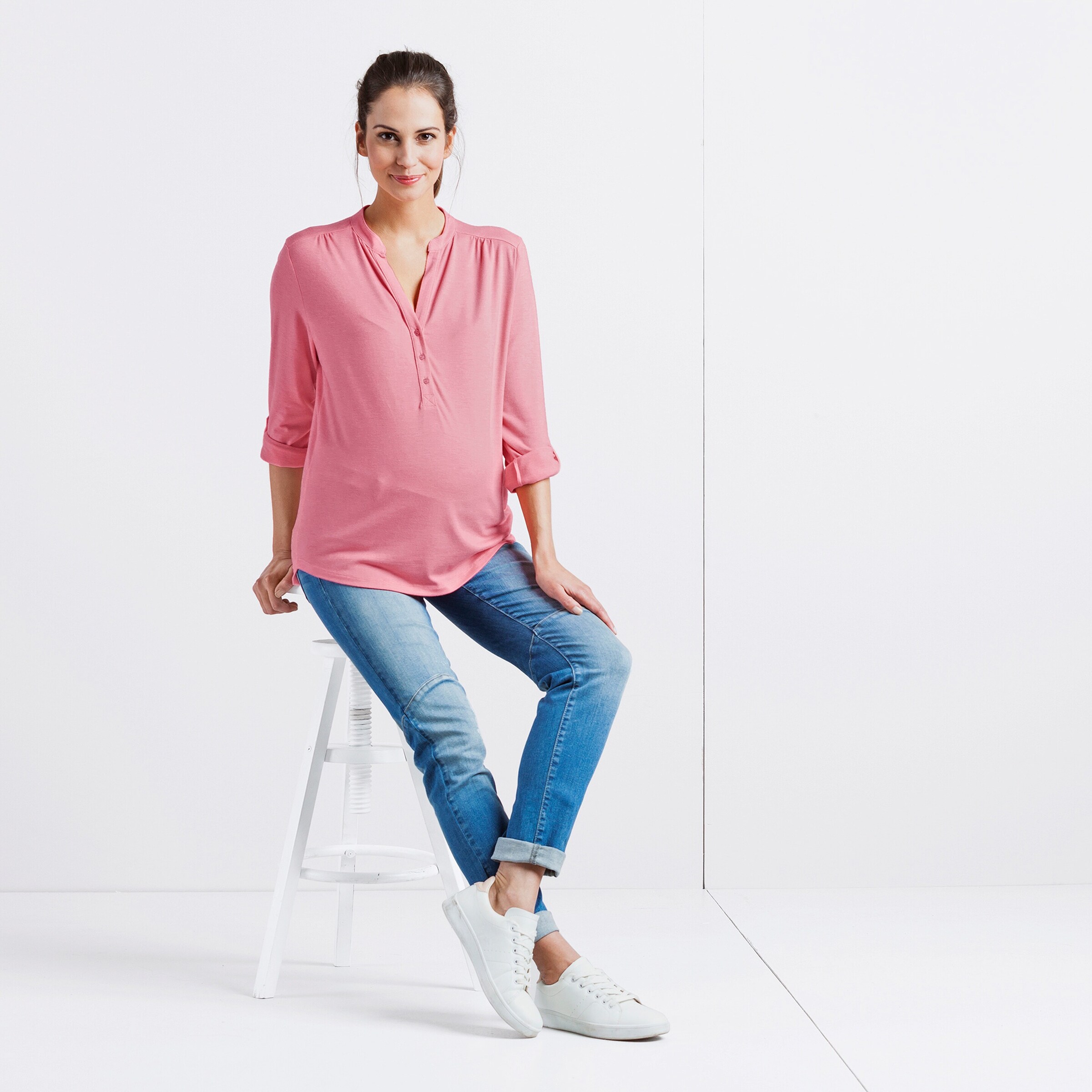 2hearts - WE LOVE BASICS Umstands-Jeans San Francisco Länge 32