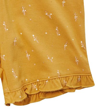 Petit by Sofie Schnoor Shorts - Daphne - Mustard m. Punkte