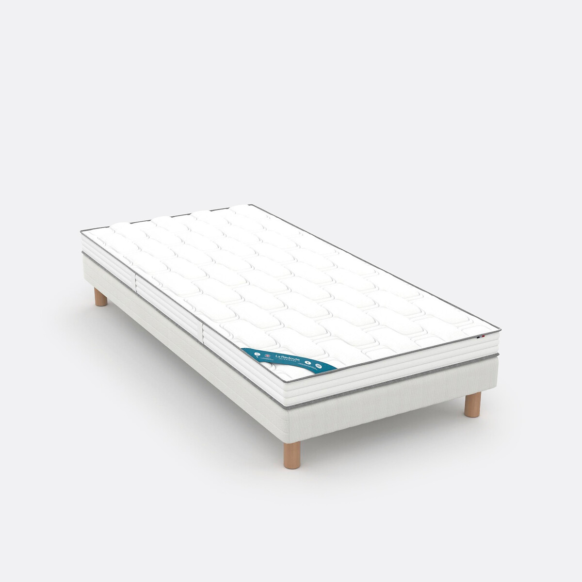 LA REDOUTE INTERIEURS<br>Colchão 580 com molas ensacadas e espuma viscoelástica