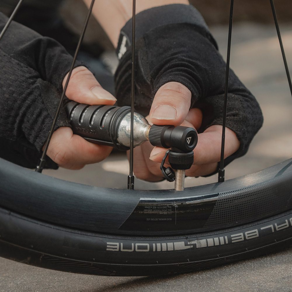 Topeak Nano AirBooster L 16G CO₂-Inflator schwarz