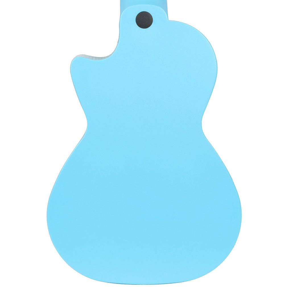 Korala PUG-40-LBU polycarbonaat guitarlele blauw