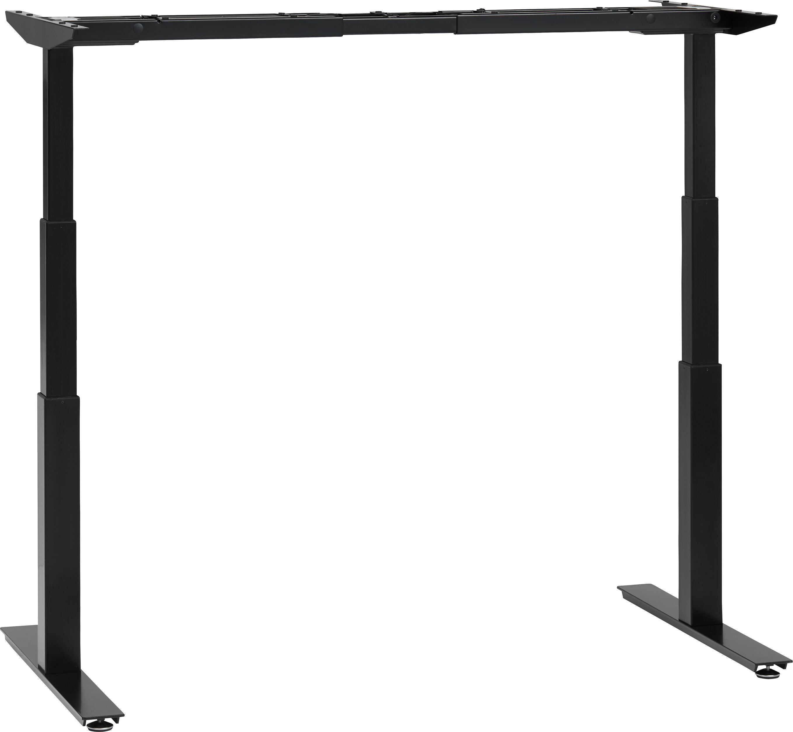 FLEXCUBE PROFI Tischgestell - Schwarz / B: 116.5 cm x H: 65.0 cm