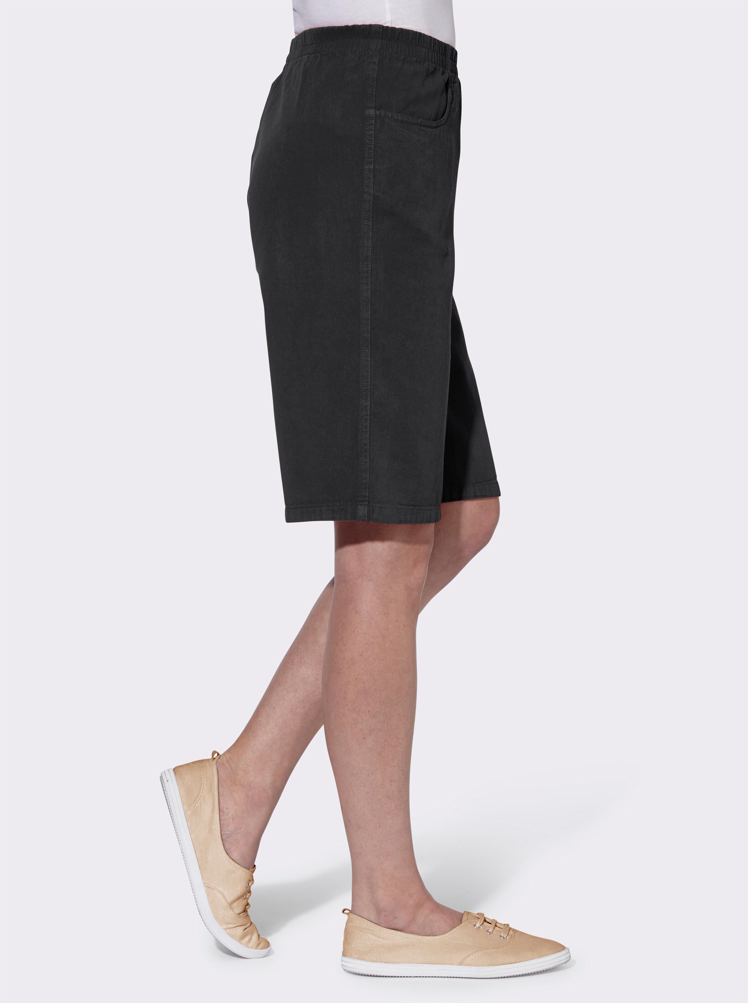 Bermudas mit Rundum-Dehnbund