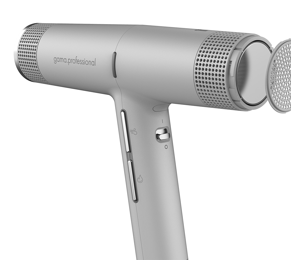 Ga.Ma Professional - IQ Hair Dryer Silver - Føntørre