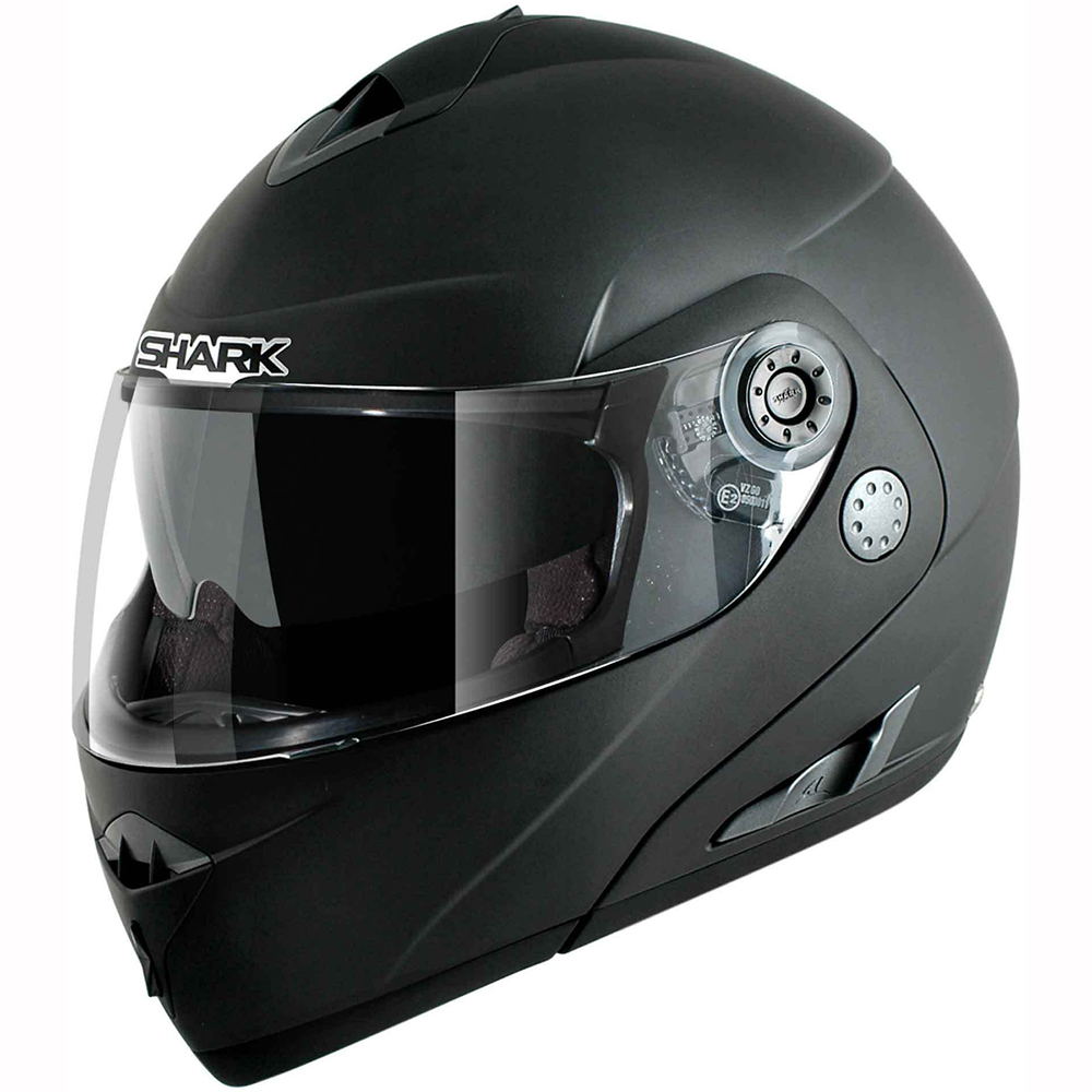 Shark - Casque Openline Prime Mat Pre-Pin Noir