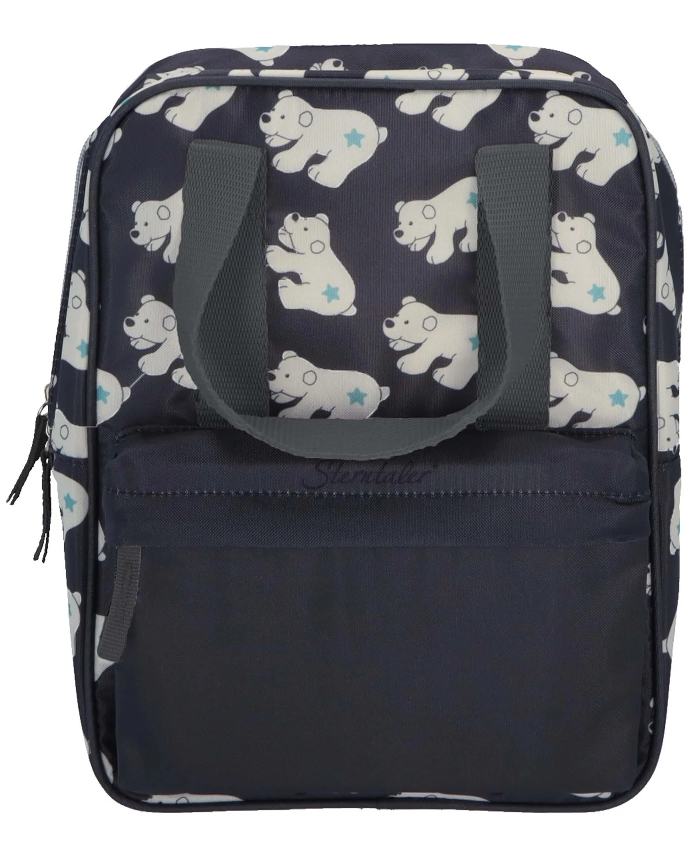 Kinder-Rucksack ELIA EISBÄR in eisengrau