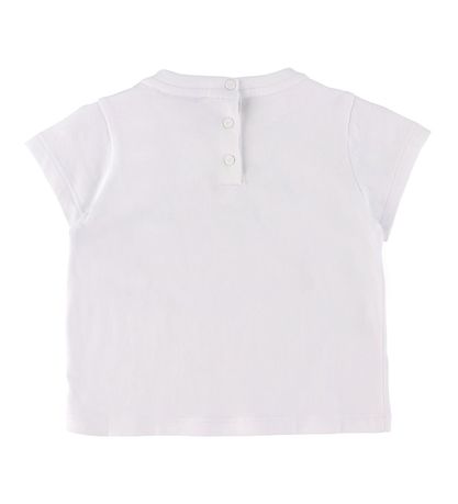 Emporio Armani T-Shirt - Weiß m. Gesicht
