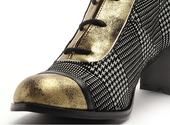 Nemonic boots bottine talons femme 2228 lego negro multicolore