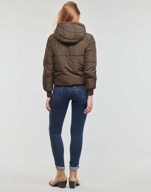 JDY - JDYNEWERICA SHORT HOOD JACKET OTW - Marron