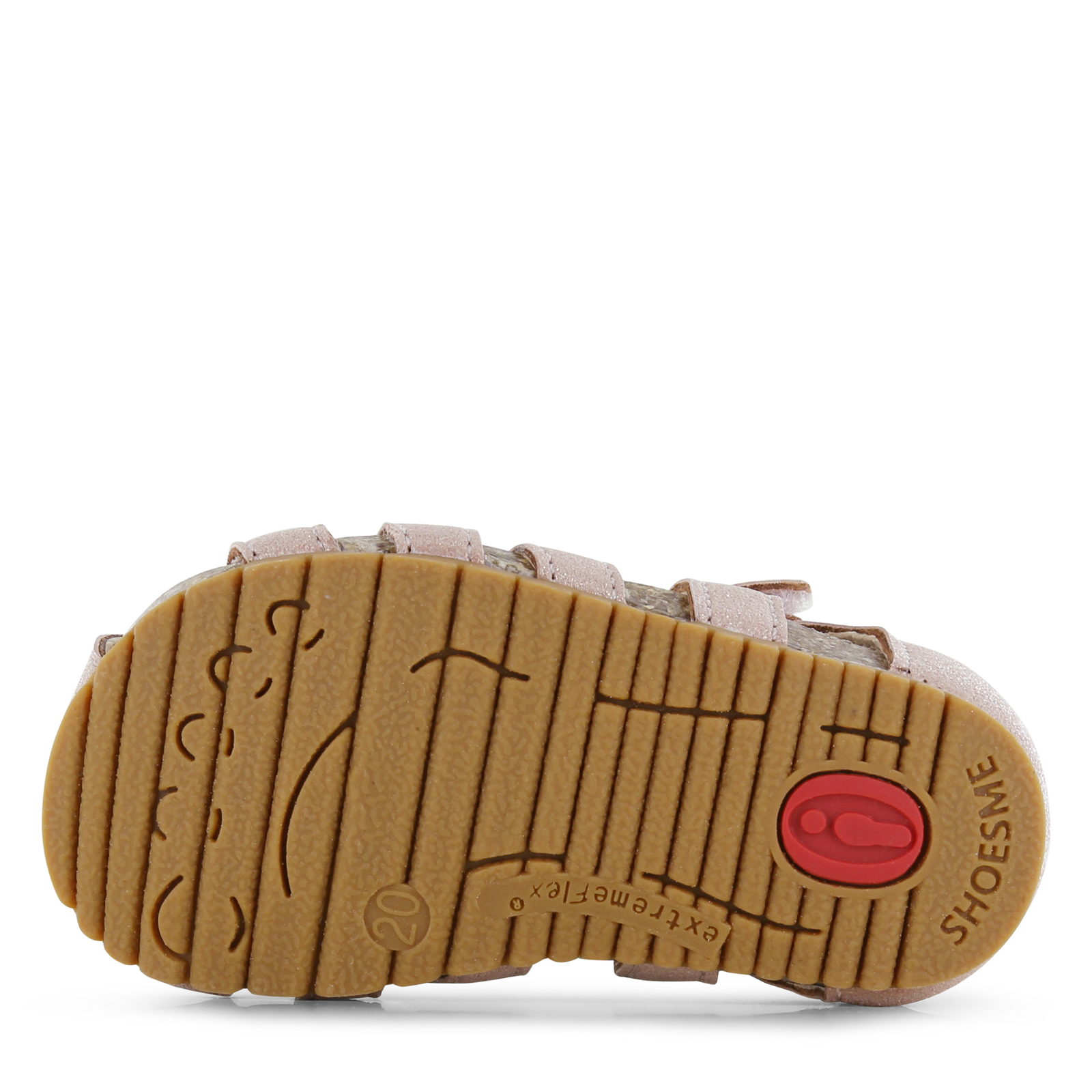 Shoesme shiny beige sandaal Microleer | Meisjes schoenen