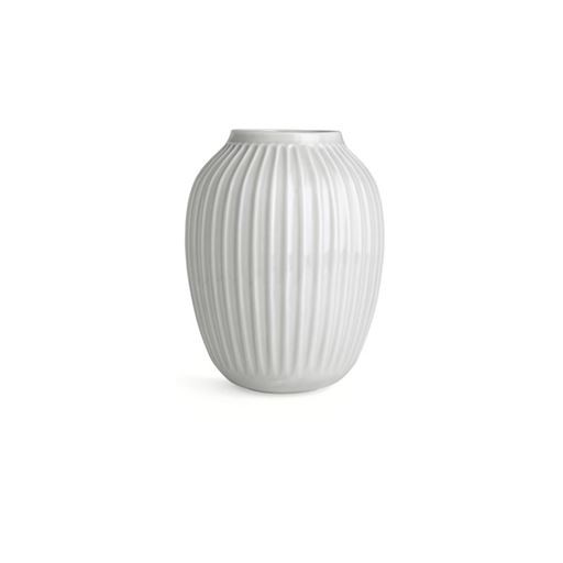 Kähler Hammershøi Vase, Hvid, 25 cm