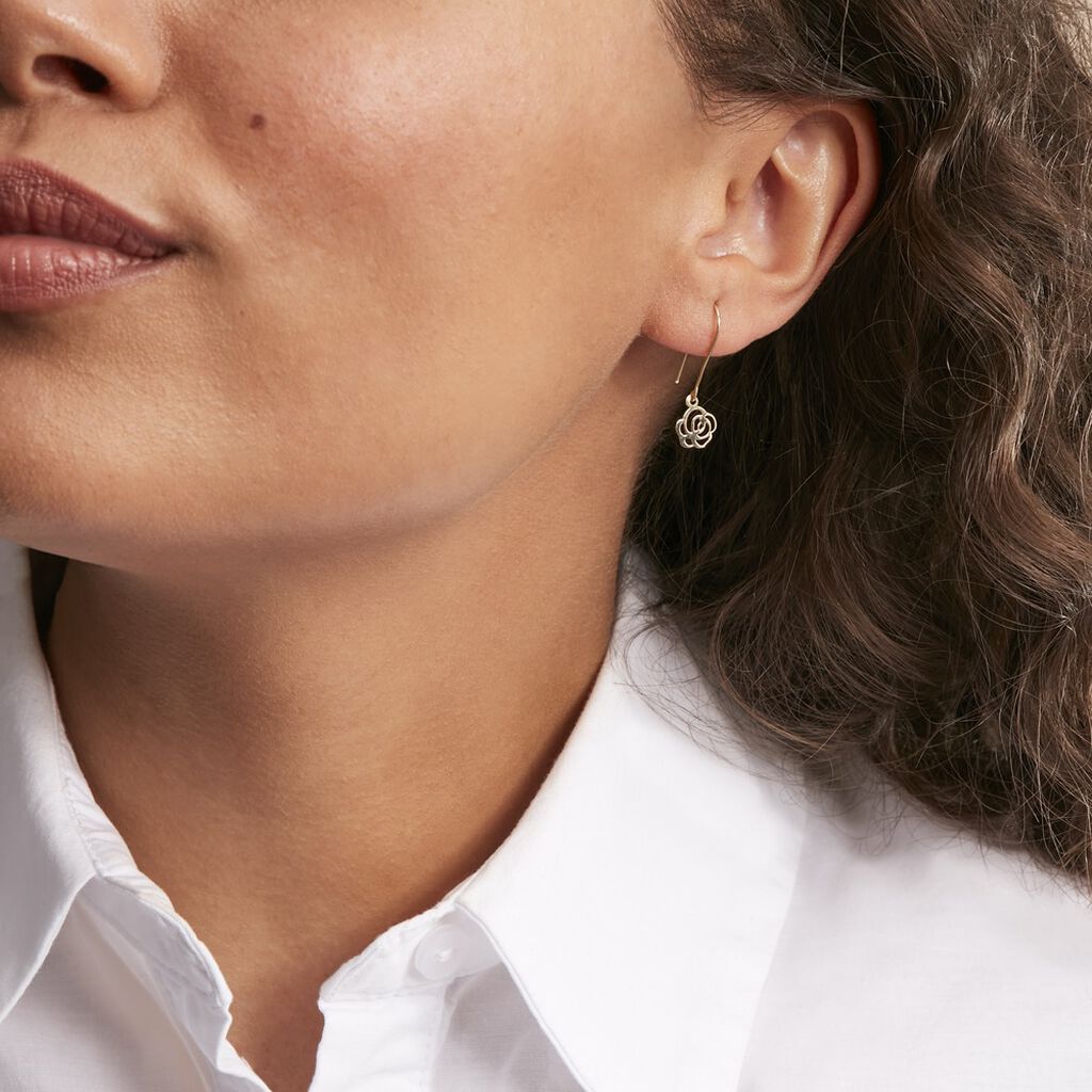 Boucles D'oreilles Pendantes Daley Or Jaune