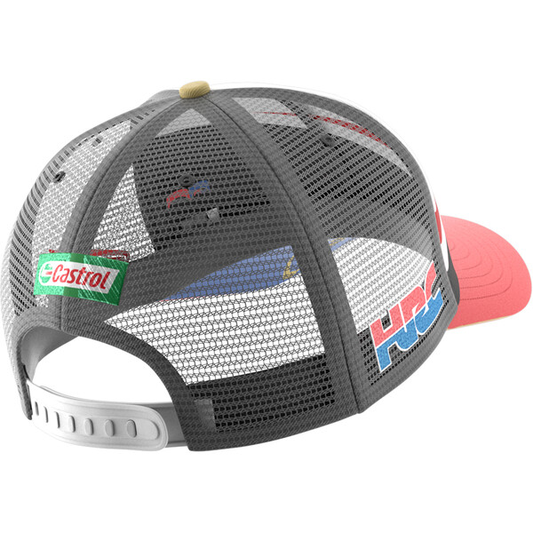 Ixon - Casquette Mesh LCR / Marquez 22 Noir / Rouge / Blanc